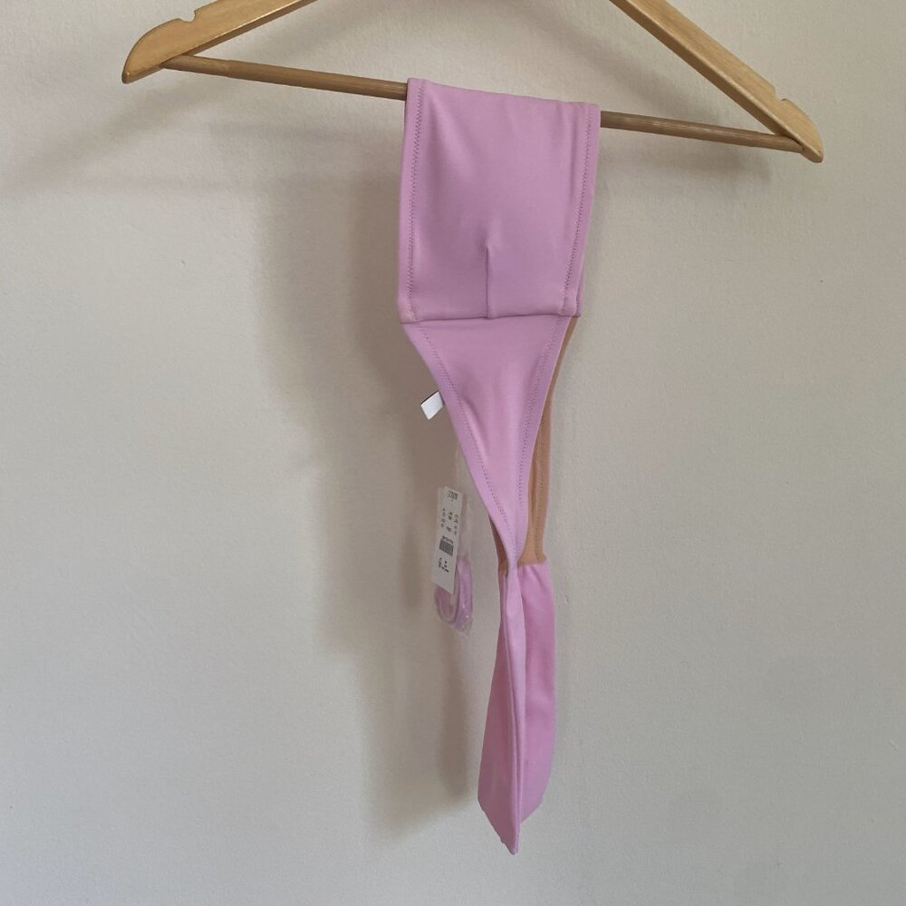 J. Crew Pink Bandeau Bikini Top - XS - Never worn, tags on / brand new